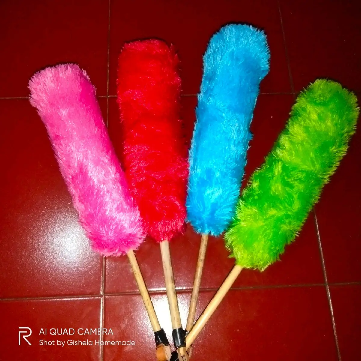 Kemoceng/Sulak 1 paket isi 2 pcs Bahan Rasfur Lembut Dan Anti Gores,BISA DICUCI