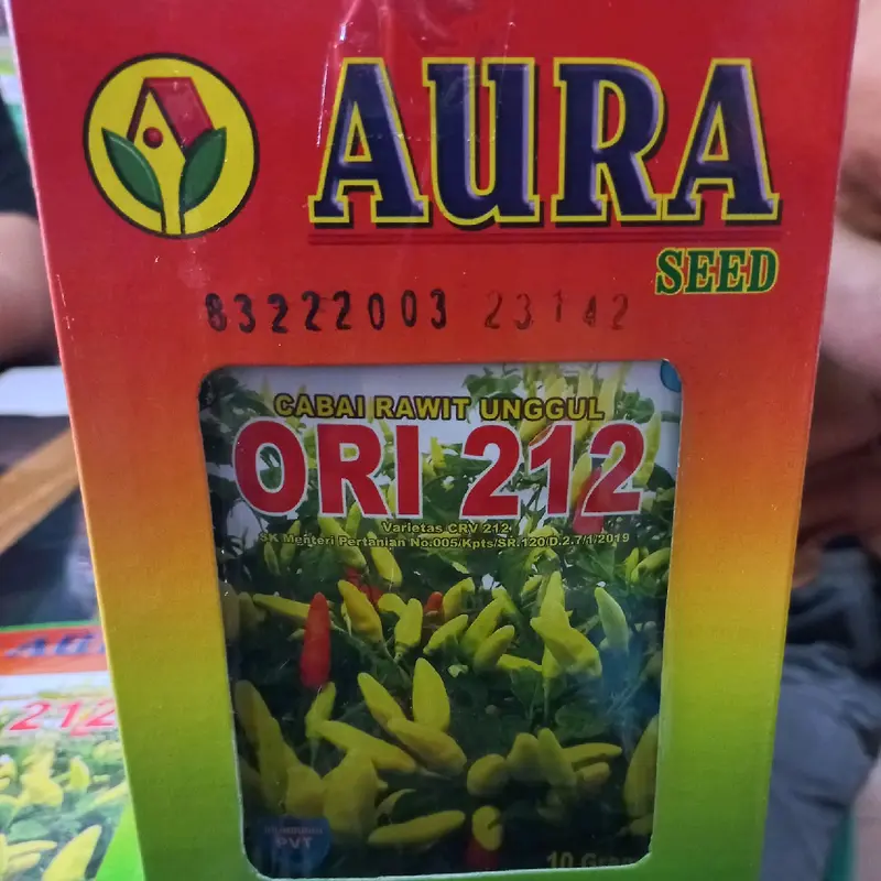 Benih cabe Rawit ORI 212 10 Gram Aura Seed 0