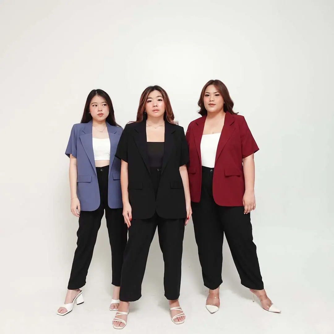 [Tutuloph] Cassi Blazer  | Semi Formal (ATASAN ONLY) | Casual Blazer | Women Blazer | ALL SIZE - BIG SIZE