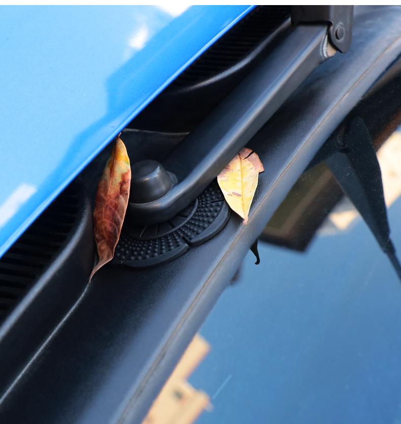 Product Introduction of 2pcs Car Windshield Wiper Hole Protective Cover Wiper Dustproof Protection Bottom Sleeve Leaves Debris Prevention Cover 11