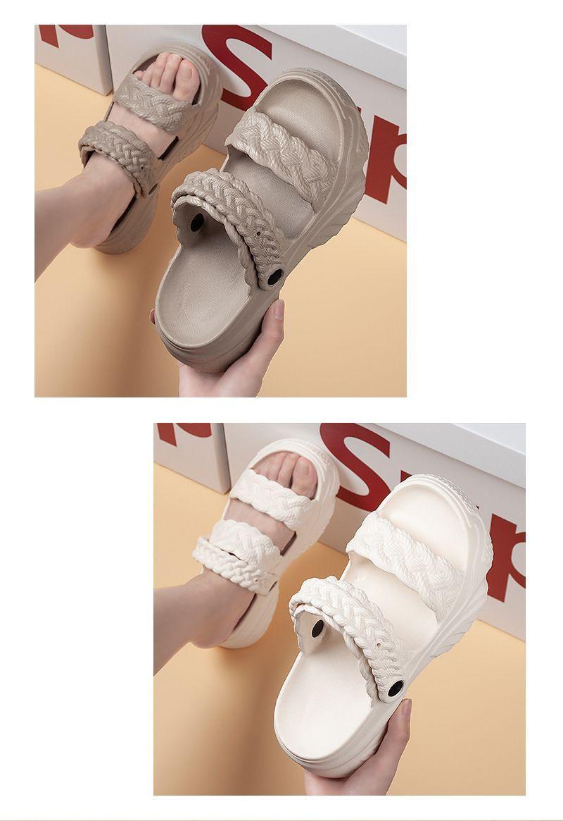 Product Introduction of Dép Nữ, Hàng Mới Về 25 Tháng 6 2022, Đế Eva, Chống Trượt, Siêu Nhẹ, Siêu Mềm, Đế 6cm, Tích Hợp Màu Maillard 17