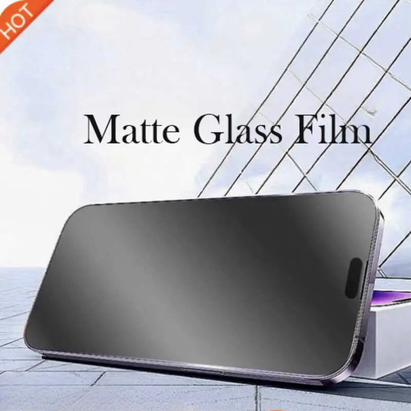 Matte Tempered glass compatible for iphone 15 16 pro max Screen protector film