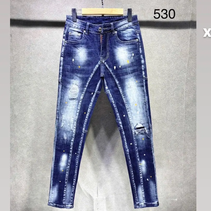 Quần dài jean 2 đáy quảng châu cao cấp 530