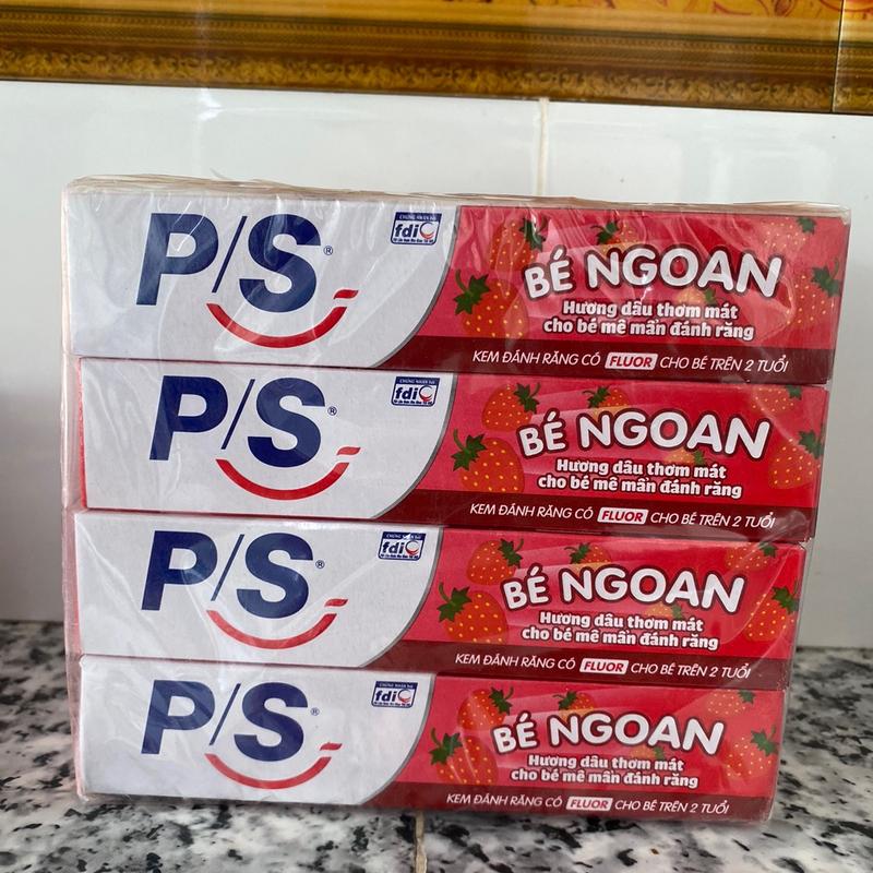 Kem Đánh Răng Ps Bé Ngoan hương dâu 35gr