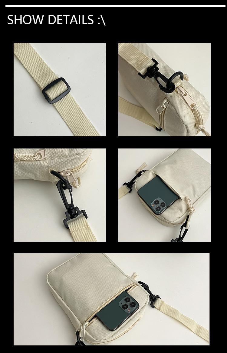 Product Introduction of túi Messenger Dành Cho Nam Giới, Thương Hiệu Thời Trang Mới 2024, Phong Cách Thường Ngày Và Đơn Giản, Túi Đựng Điện Thoại Di Động Túi Đeo Vai Nhỏ Thích Hợp Cho Nam Giới, Phong Cách Ins, Ba Lô, Túi Đeo Vai Nữ 5