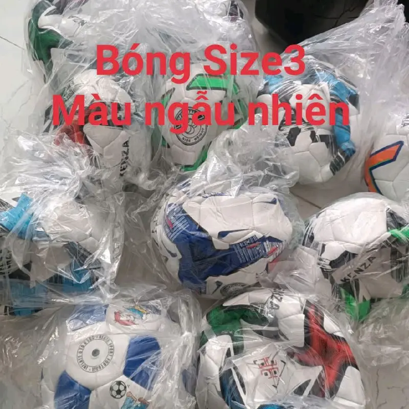 Quả bóng đúc, bóng da size 2, size 3, size 5 giành cho các bé đến học sinh ( tặng kim bơm) 6