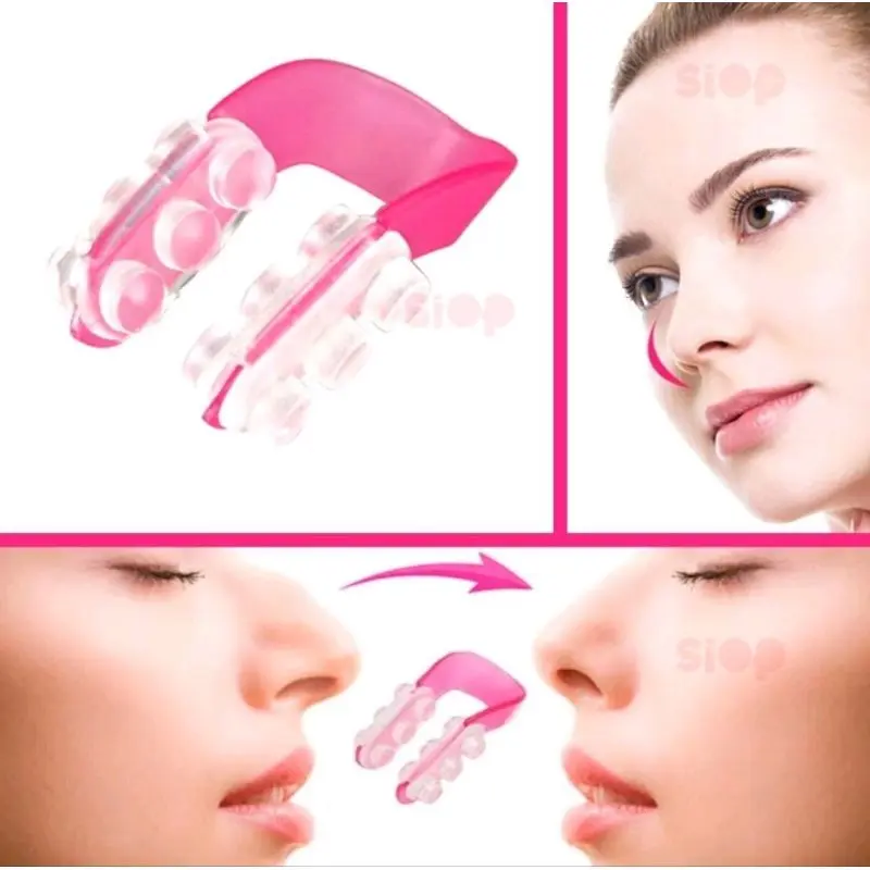 1PCS Alat Pemancung Hidung Alami Silicone Perawatan Kecantikan Nose Up Clipper Bentuk Mancung Bahan Karet Silikon A257 1