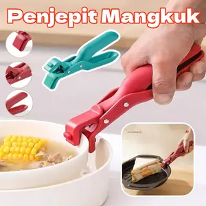 Alat Penjepit Mangkok Capit Loyang/Jepitan Kukusan/Clipper Pengangkat Loyang Kue Anti Slip / Anti Slip Penjepit Mangkok / Jepitan Piring