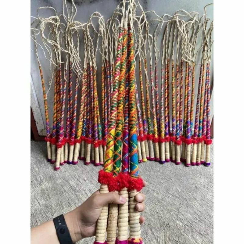 PECUT JARANAN KUDA LUMPING/CEMETI/CAMBUK JARAN KEPANG UKURAN SEDANG PANJANG 110CMIMNP 1
