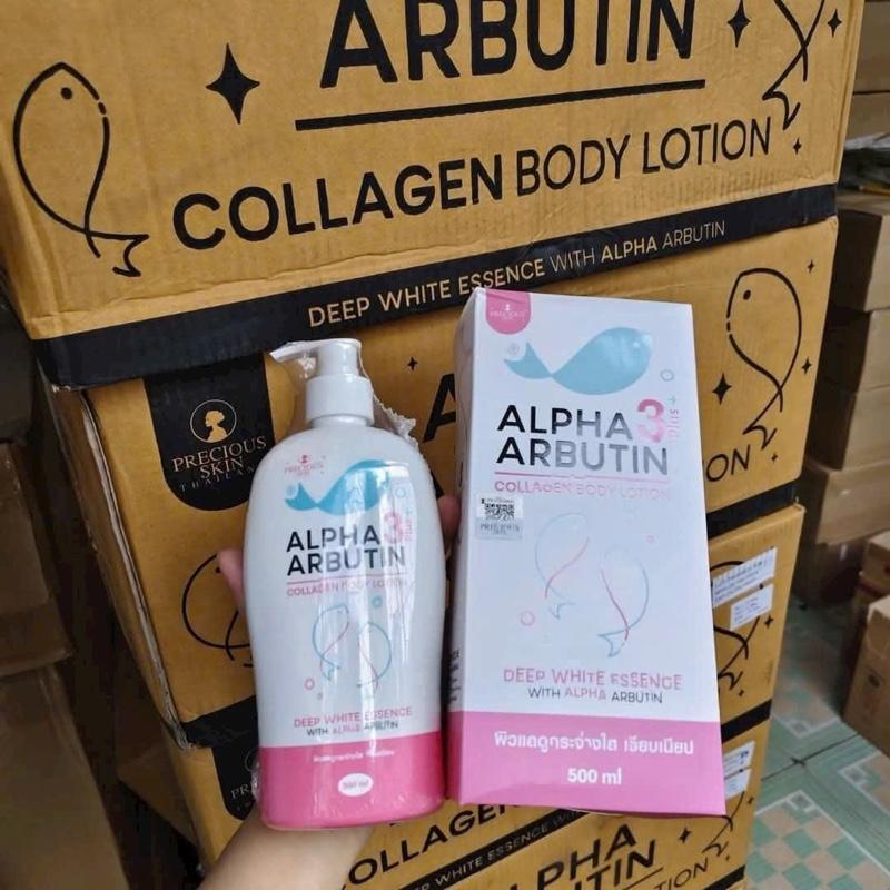 Sữa Dưỡng Thể Alpha Arbutin 5plus  500ml ( Hàng Thái Lan )