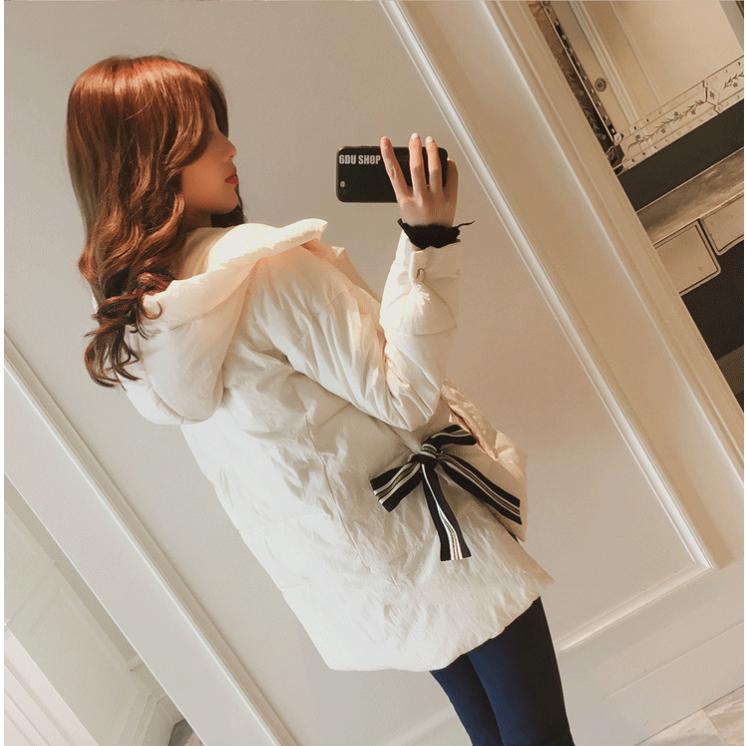 Winter Cotton-Padded Coat Korean Style Versatile Ulzzang Cotton-Padded Coat Women's Bread Coat Short Loose Fast Delivery Jackets Tops Lingerie Lady Outerwear Bridal Basic Womenswear Comfort 4