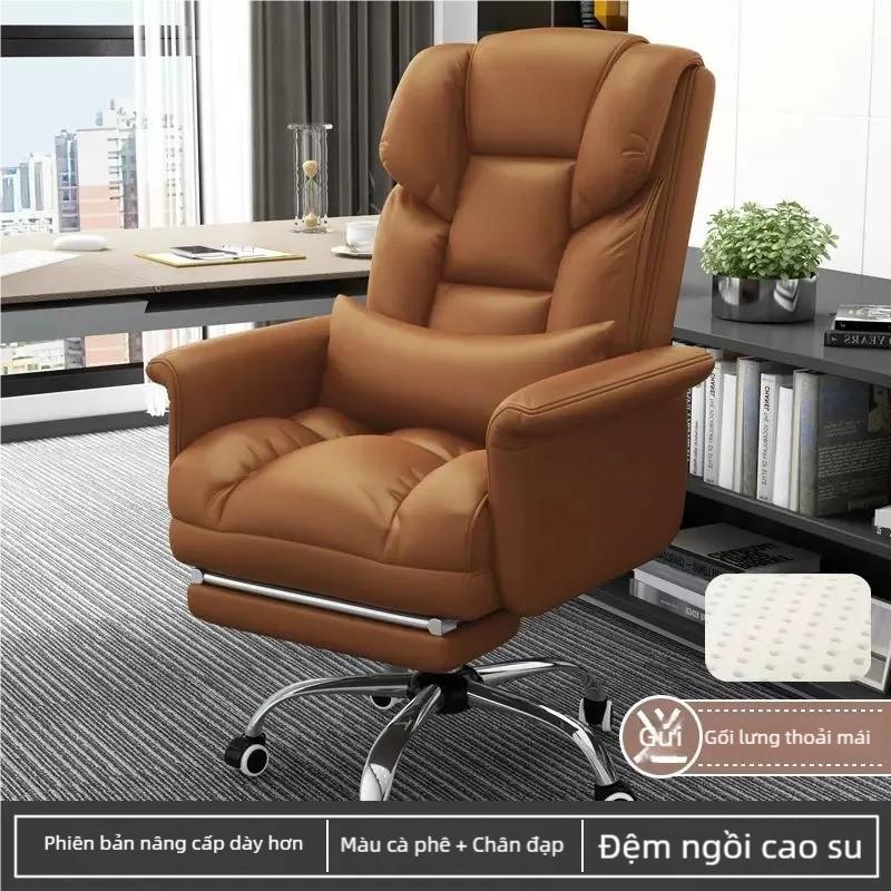 🔥 Ghế máy tính văn phòng Boss, thoải mái ngồi lâu, có tựa lưng, ghế chơi game có thể điều chỉnh10 4