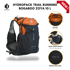 BOGABOO Tas Hydropack trail running BOGABOO zoya 10 L - tas Lari - tas motorcross - tas sepeda - tas waterbladder