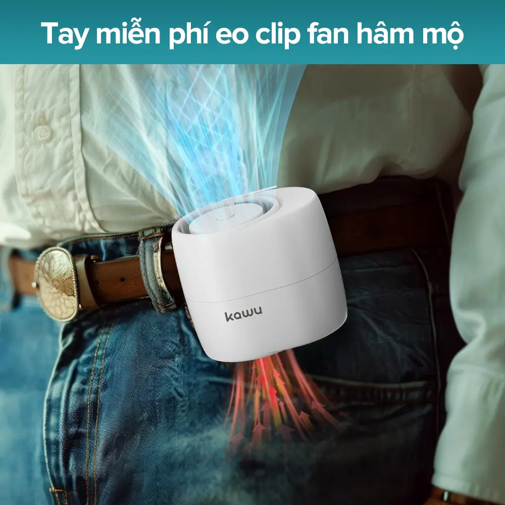 【Quạt kẹp cầm tay,USB&quạt di động】 Quạt mini cầm tay USB có thể sạc lại kawu, quạt điện nhỏ im lặng dành cho ký túc xá sinh viên để bàn, quạt tích điện pin trâu, đi du lịch và mang theo, cắm trại,Mobile, model FCG-10