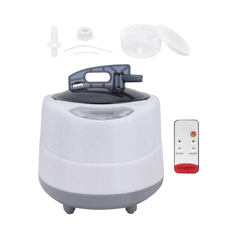 2L Sauna Steamer US Plug 1000W 220V/50Hz Fumigation Steam Machine Multifunctional Large Capacity Steam Generator Steam Pot 8