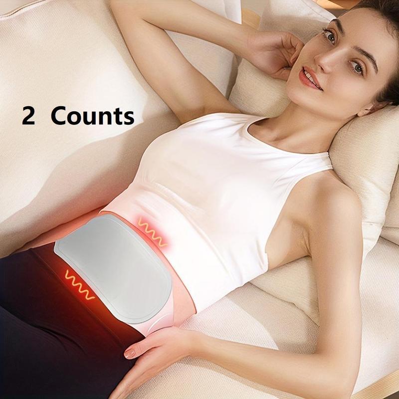 Product Introduction of USB Rechargeable Waist Belt, 2 Counts/set Multifunctional Waist Belt, Women's Abdominal Support Belt, Sports Support for Women 0