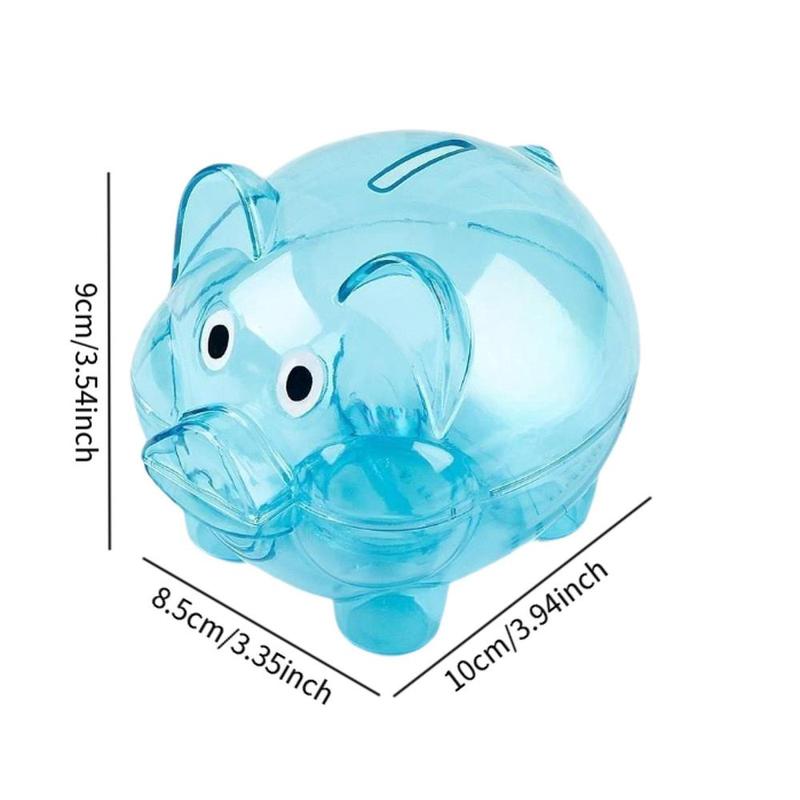 Product Introduction of Pig Piggy Bank Money Saving Box Figurine Saving Jar Gift Storage Desk Organizer Money Bank for Baby Shower Nursery Christmas 0