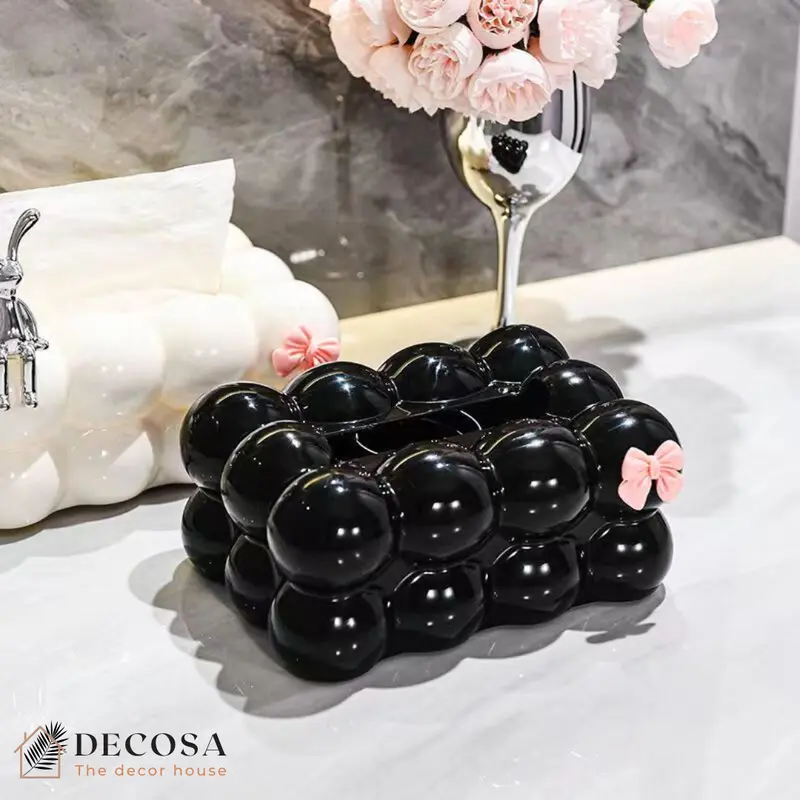 Hộp đựng khăn giấy dễ thương kèm mô hình 5
