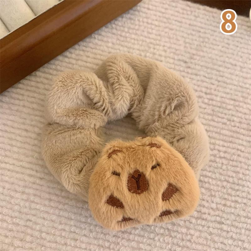 Product Introduction of Exquisite Cute Cartoon Plush Grab Clip Female Back Of The Head Ponytail Claw Hair Tools Female Girls Shark Clip Hair Accessories 19