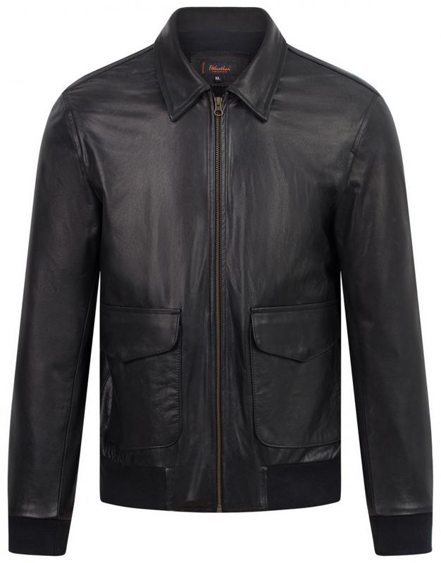 Áo Da Pilot da bò - FTTLeather