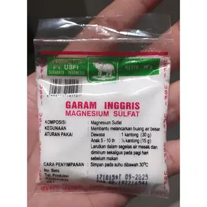 [RL]  BPOM PAKET Garam Epsom eceran / GARAM INGGRIS CAP GAJAH