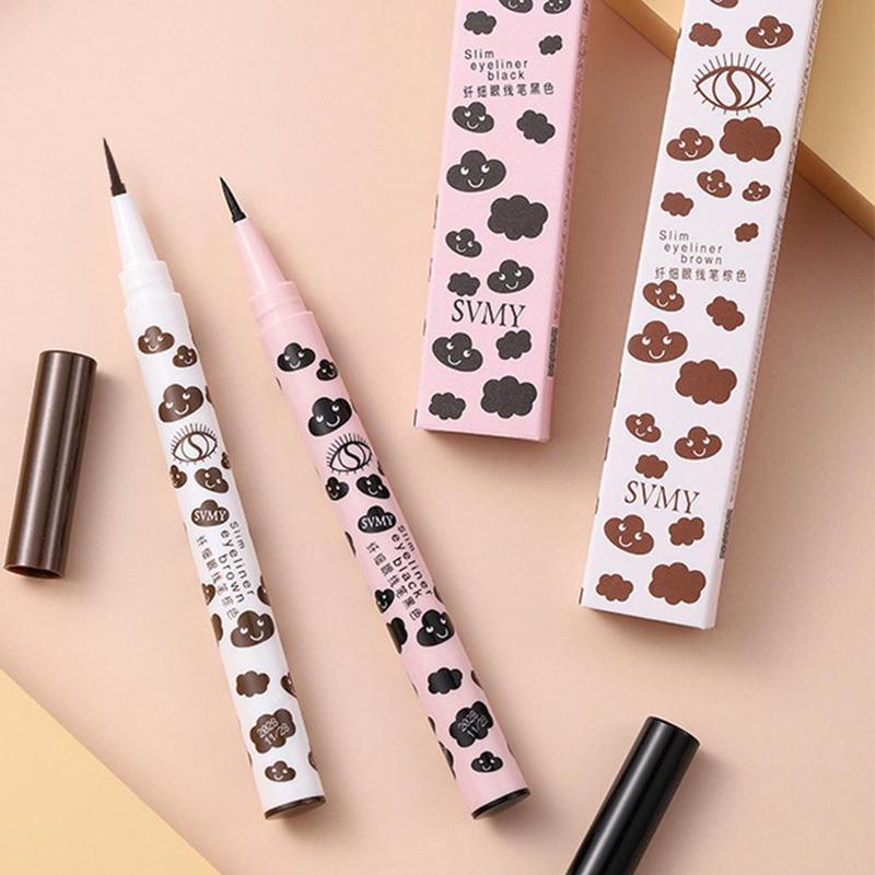 Product Introduction of Liquid Eyeliner Eyebrow Pencil Soft Brush Tip Line Smooth Waterproof Sweatproof Long-lasting Natural Non-fading Eye Makeup 13
