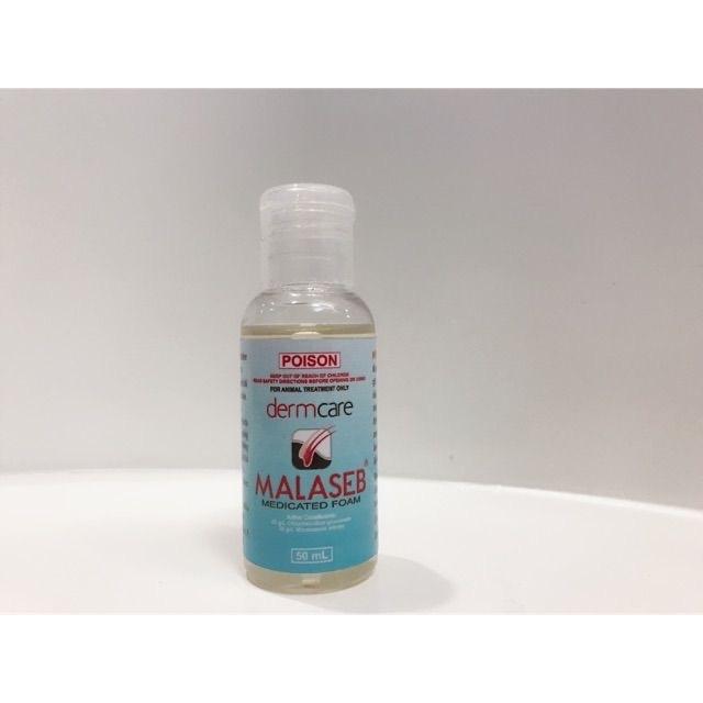 Sữa tắm đặc trị nấm, ngứa, viêm da Malaseb (chai chiết 50ml) dành cho thú cưng 2