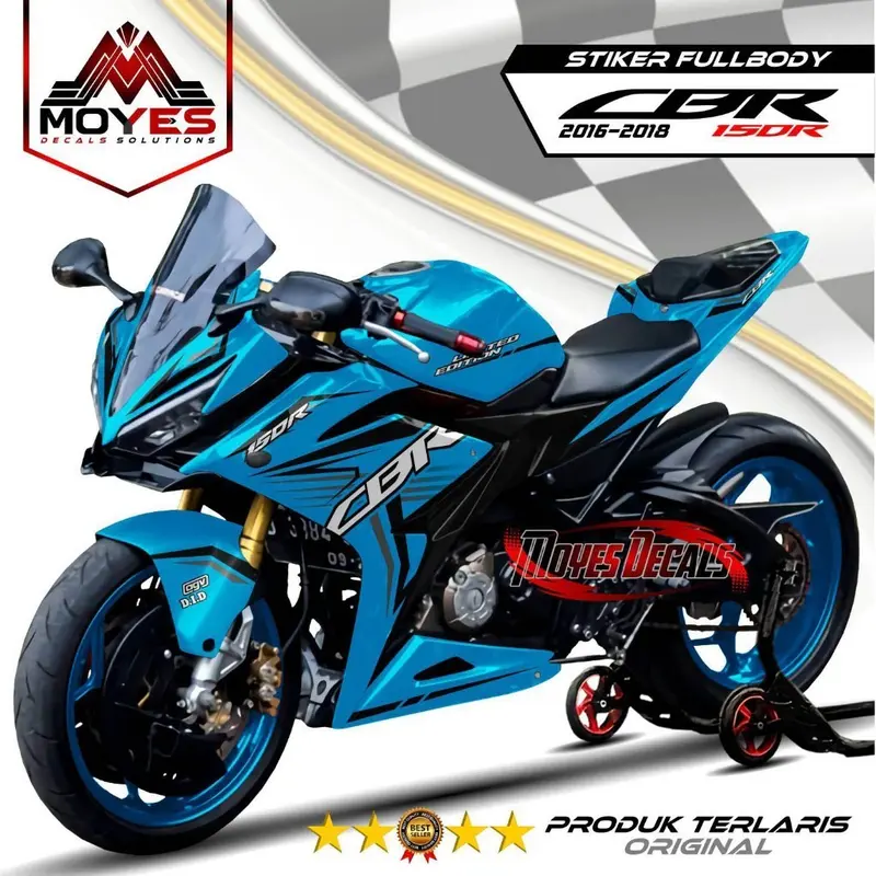Decal CBR 150R 2016 Fullbody Dekal Stiker CBR150R Facelift 2017 2018 Fullbody 2