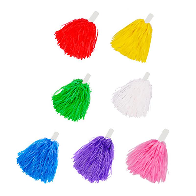 Dance Sports Match Supplies And Vocal Concert Decorator Cheerleading Cheering Flower Ball Pom Poms 0