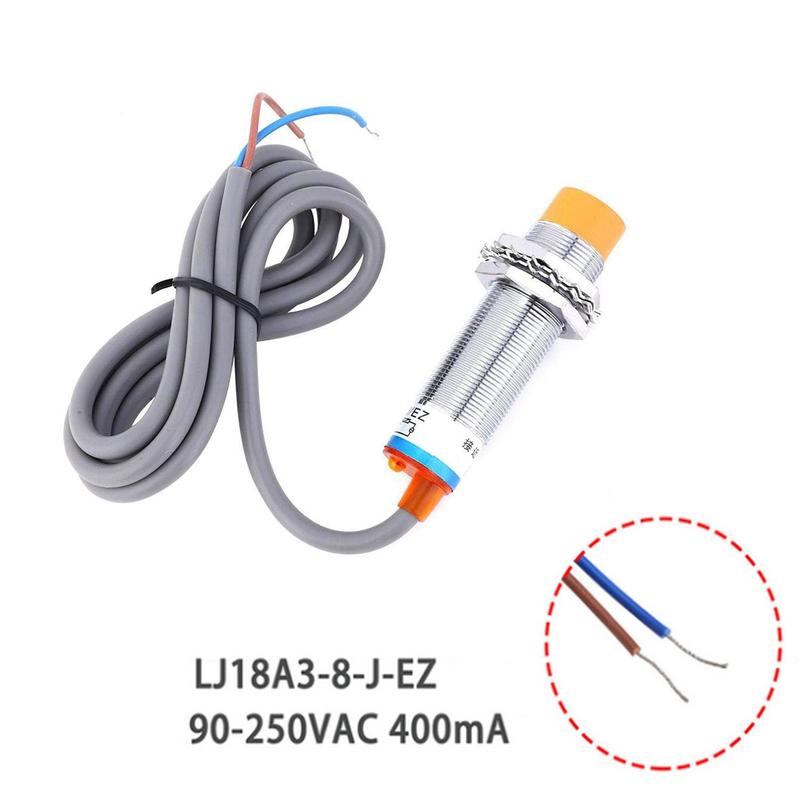 Công Tắc Cảm Biến Tiệm Cận Cảm Ứng, LJ18A3-8-J / EZ, 2 Dây, AC 90-250V, NO, 8mm 5