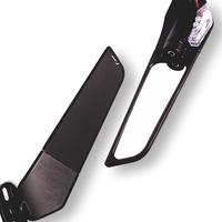 Gambar Spion Rizoma Winglet F22 R Casting Include Sein Universal Accessories Kaca stealth - Black dari Legend Motor Shop Kab. Bekasi 4 Tokopedia