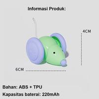 Gambar Vixplorn Mainan Kucing Tikus Listrik Otomatis Mainan Kucing Tikus Charger Kabel USB / Tikus Bisa Bunyi Mainan Hewan Peliharaan - Hijau dari Vixplorn Kab. Tangerang 2 Tokopedia