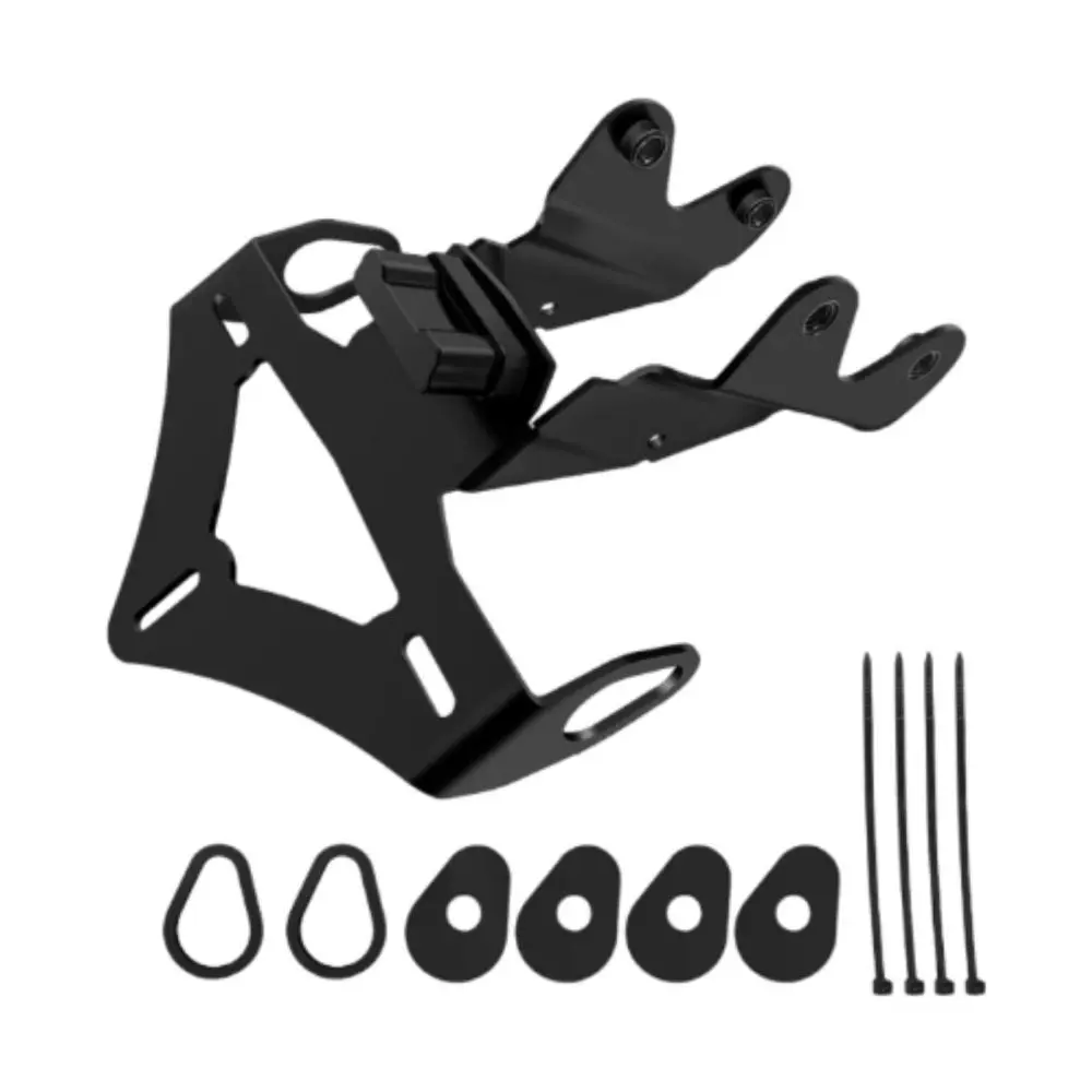 Motorcycle License Plate Holder Multipurpose Easy Assembly Stable Tail Mount Motorcycle Supplies for MT-09 SP MT09 24-25