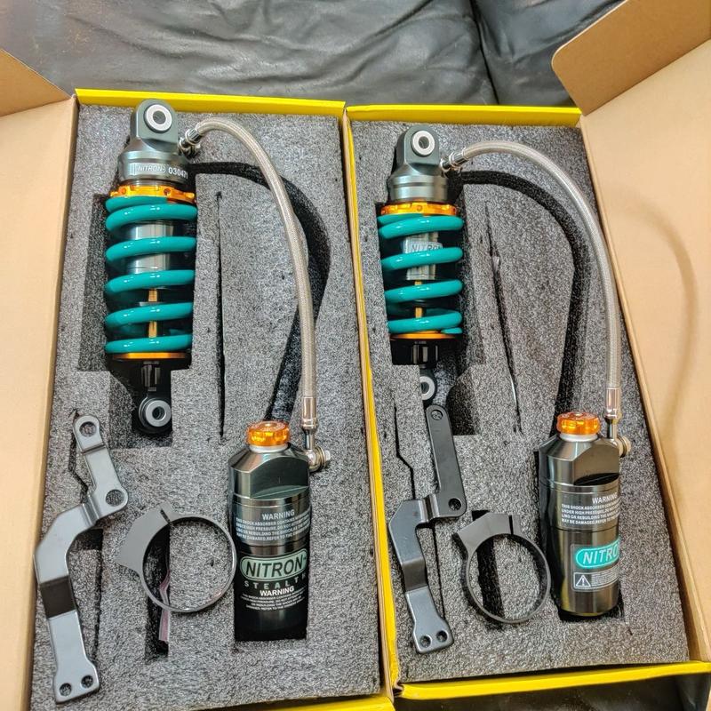 PHUỘC sau NITRON Racing Chén Tăng Vàng bình dầu gắn Ex135 Ex155 Winner WinnerX WinnerV1 WinnerV3 Sonic Ex10 Ex11 Ex50cc Ex150......Phụ Kiện ...Phụ Tùng