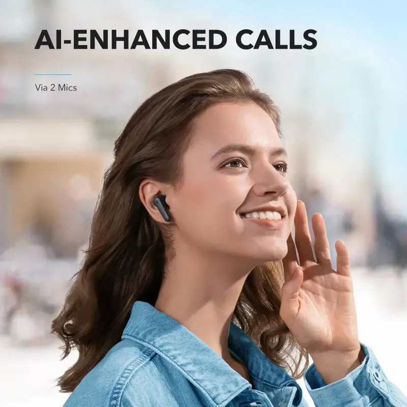 Tai nghe Bluetooth True Wireless Anker Soundcore R50i A3949  Earphone Nghe Nhạc Nhét Tai Không Dây 5