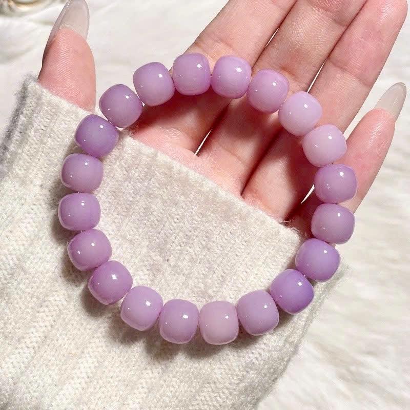 Chuỗi vòng đeo tay hạt bồ đề trơn size 10 ly màu sắc tự nhiên mang đến bình an, may mắn- TÂM BỒ ĐỀ [ quà tăng trong live] 3