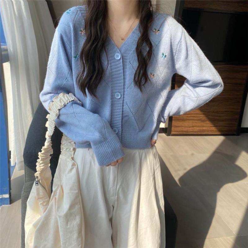 DIAMOND BUTTERFLY CARDI KOREAN CARDIGAN SWEATHER KOREA SWEATER WANITA BAHAN RAJUT PREMIUM 3