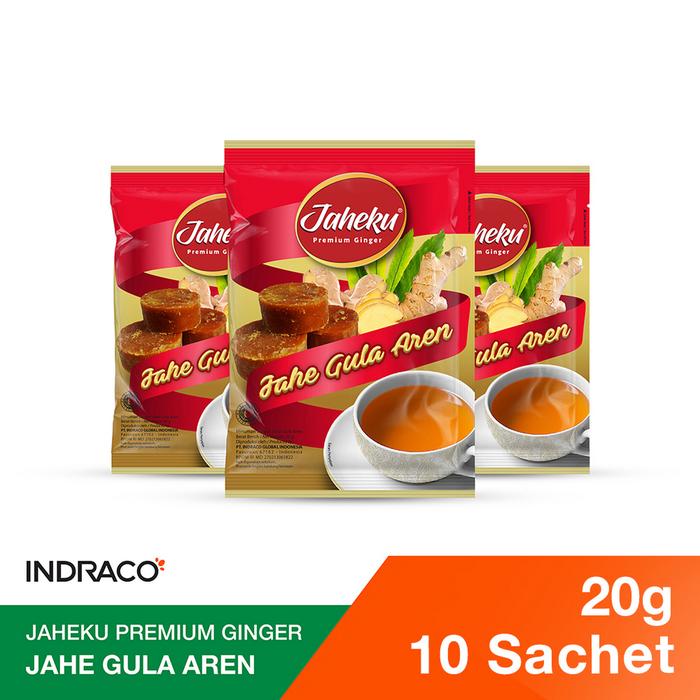 Gambar Jaheku Jahe Gula Aren R10 (10 sachets x 20g) dari INDRACO Store Kab. Gresik Tokopedia