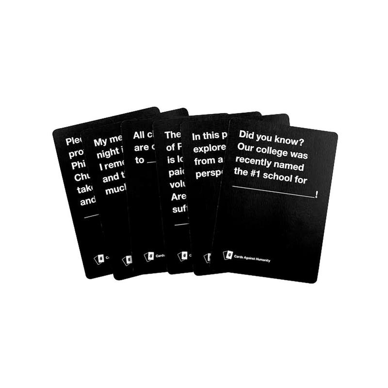 Card Against Humanity Mini Expansion College Pack, Funny Card Game, Party Game for Adults, Birthday Gift, Party Favors 3