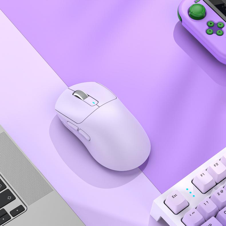 Product Introduction of Original Attack Shark X3 Wireless Mouse Multiple Colors Three-mode Lightweight Design Ergonomics PAW3395 E-sports Gaming Mouse 28