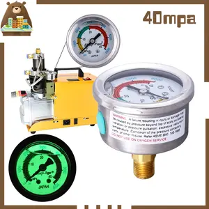 Manometer 6000psi Manometer Pompa Pcp Untuk Pompa Udara Bertekanan Tinggi