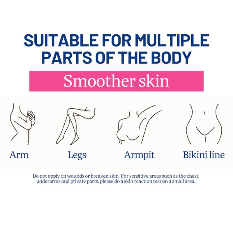 Product Introduction of Aloe Hair Removal Wax Strips Papers Body Calf Underarm Arm Hair Removal Wax Hair Cleaning Strip 34