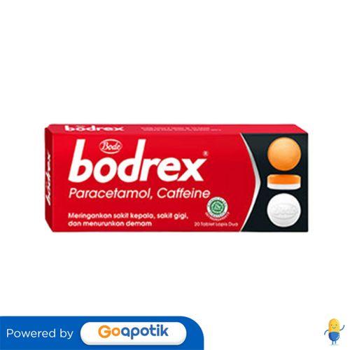 Gambar BODREX 600 MG/50 MG BOX 20 TABLET dari Apotek Saina Lampung by GoApotik Kota Bandar Lampung Tokopedia