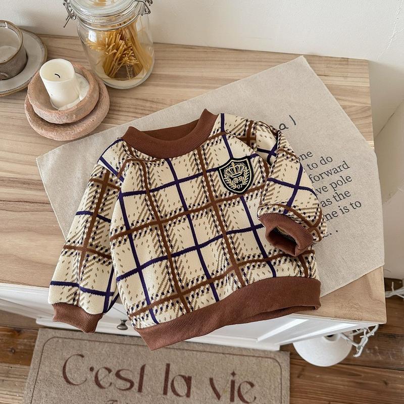 Áo Len Sợi Sữa Cho Trẻ Em, Bé Trai Và Bé Gái, Cổ Tròn, Áo Len Cashmere, Thích Hợp Cho Mùa Thu Và Mùa Đông, Áo Sơ Mi Lớp Nền Ấm Áp, Cho Trẻ Sơ Sinh 8