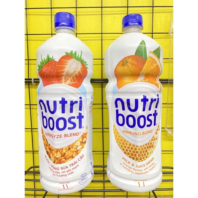 Sữa trái cây Nutriboost vị cam dâu 1 lít