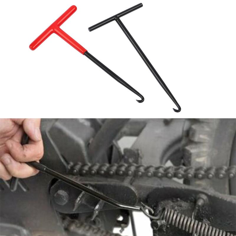Product Introduction of Repair Tool For Springs Removal Motorcycle Exhaust Spring Hook T Shaped Handle Exhaust Pipe Spring Puller Installer Hooks 10