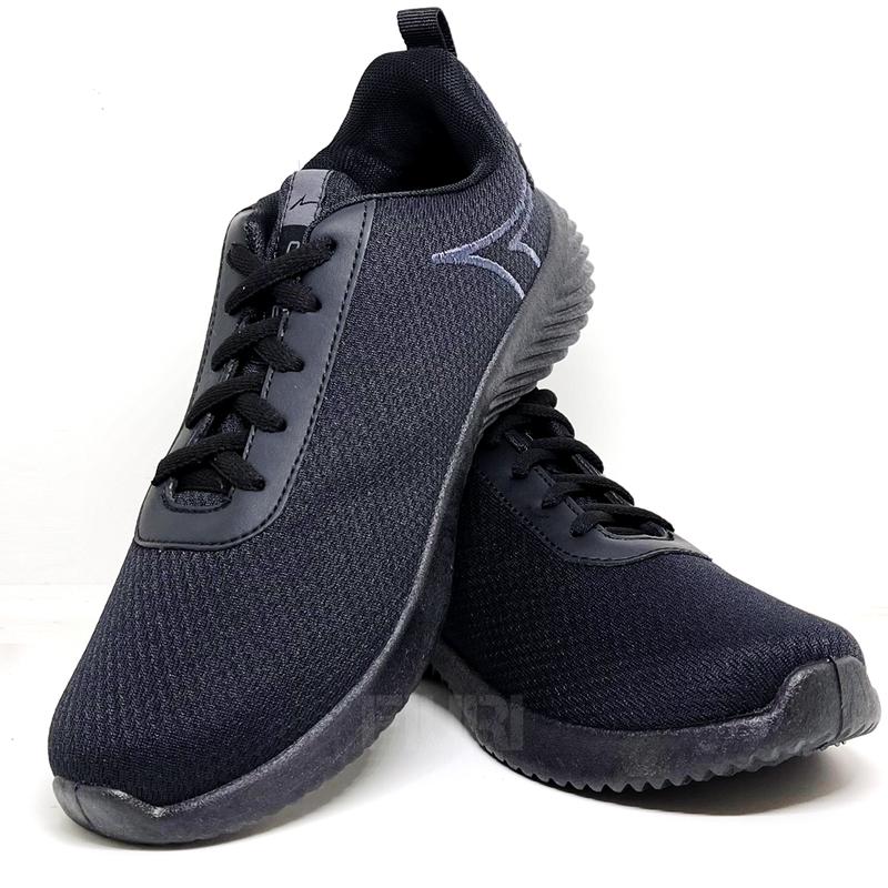 FIURI - ANDO ORIGINAL - MAVRIS 39-43 FULL HITAM - SEPATU SNEAKERS SPORT KANVAS SOL KARET ANAK LAKI-LAKI - SEPATU KETS TRENDY PRIA DEWASA - SEPATU OLAHRAGA LARI FITNES SENAM KERJA KULIAH SEKOLAH SD SMP SMA BERTALI COWOK MURAH PROMO DISKON BONUS KAOS KAKI 1
