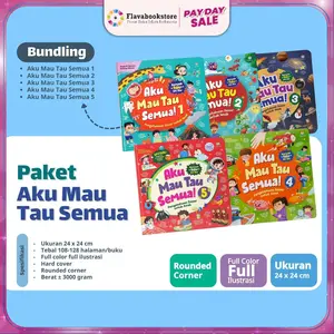 Paket Aku Mau Tau Semua Vol 1, Vol 2, Vol 3, Vol 4 dan Vol 5 - Ziyadbooks Bigboardbook Hardcover untuk Anak