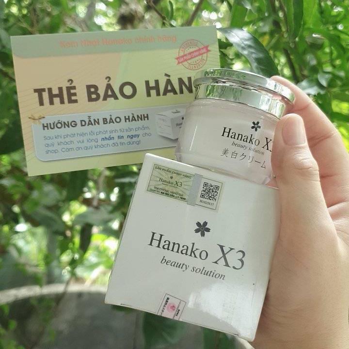 Kem face Hanako x3 Nhật Bản chính hãng Nữ Dưỡng Ẩm Da Chăm Sóc Da - Women Làm Đẹp Da 3