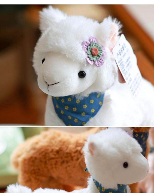 Product Introduction of Alpaca Doll Cute Lamb Plush Toy Doll Girl Confort Doll for Sleeping Children's Gift Birthday Gift Holiday Gift 8